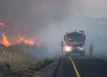 מתגייסים לכבות את האש שבוערת בצפון: